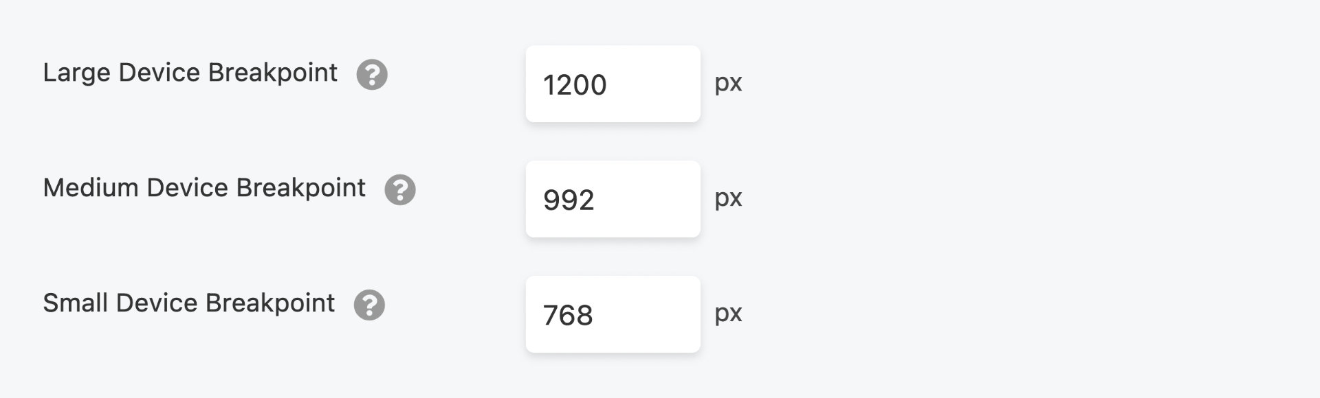 Lime Editor default breakpoints